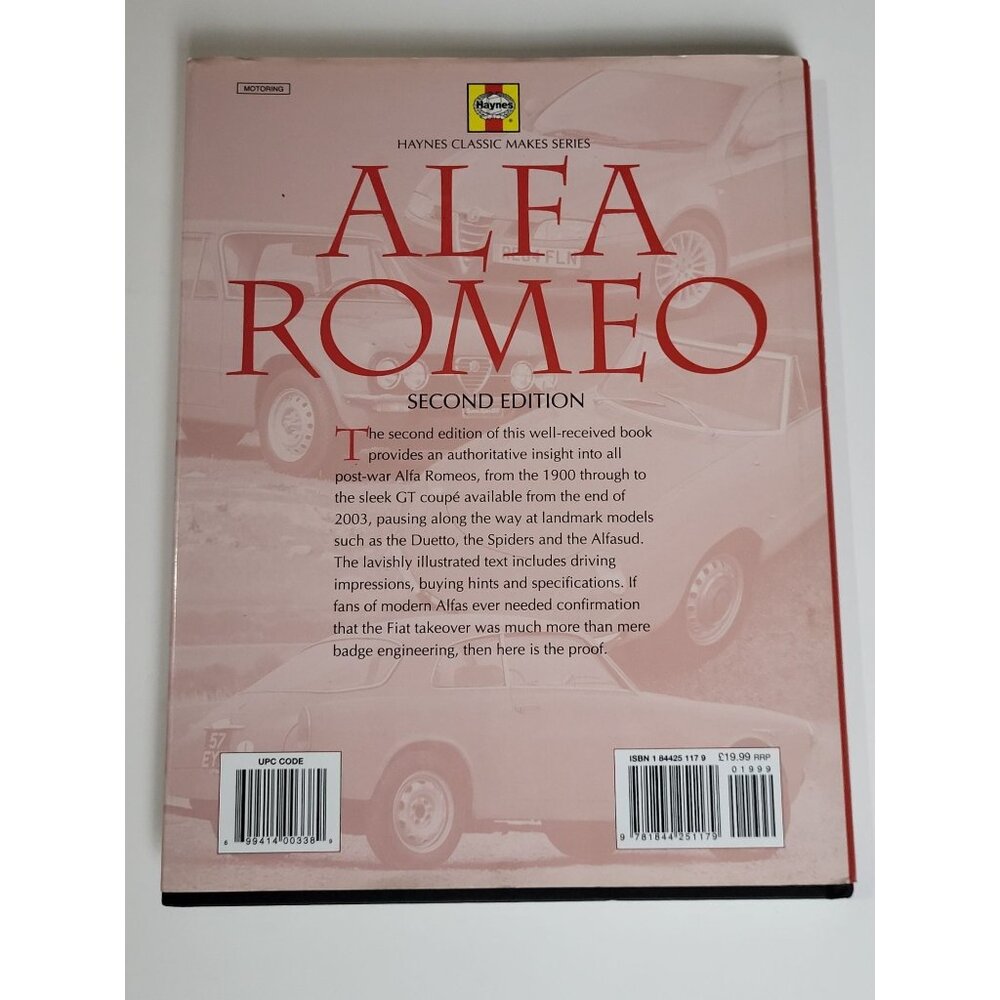 Alfa Romeo: Always with Passion (Haynes Classic Makes Series) David Owen - Picture 2 of 8